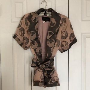 BCBGMaxAzria Woman’s Short Sleeve Jacket